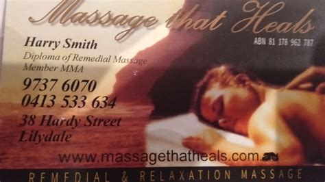 Sexual massage Lilydale